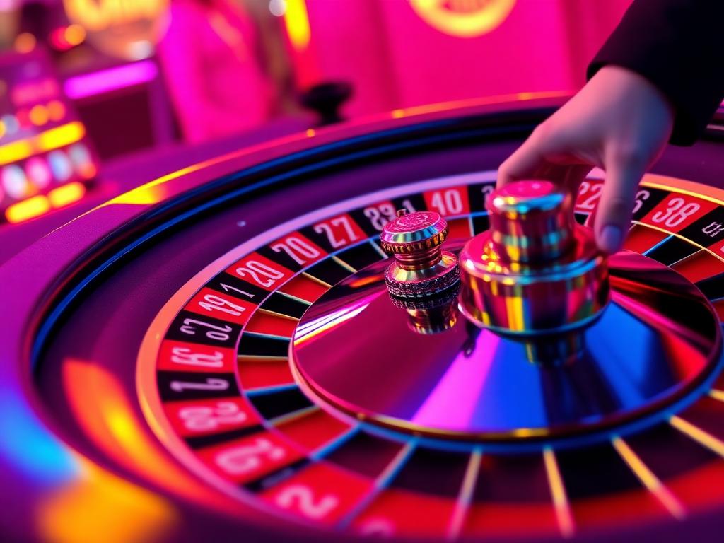 Live dealer roulettetafel in HD